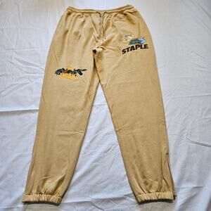 Staple Almond Beige Joggers Sweatpants Size 3XL